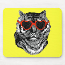 TIGER LOVES YOU mousepads by TheLoveShop TIGER LOVES YOU mousepads
