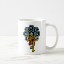 Tiger Mandala 01 Mugs