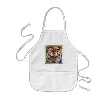Tiger Markings  Children's Apron