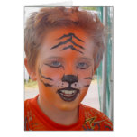 "Tiger Mask Boy" Greeting Card