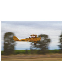 Tiger Moth At Leeton NSW Canvas Print