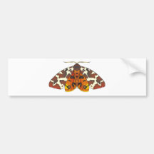 Tiger Moth Bumper Sticker