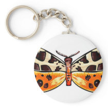 Tiger Moth Keychain