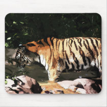Tiger mouse pad mousepads