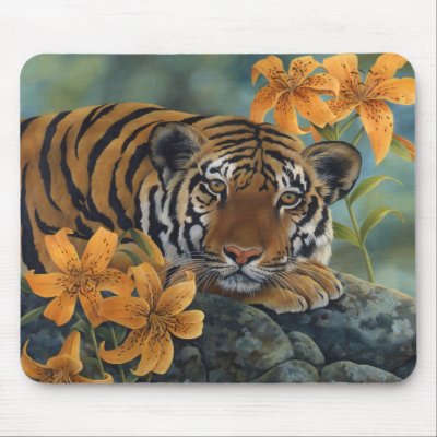 Tiger Mousemat Mouse Pad