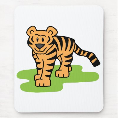 Tiger mousepads