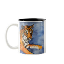Tiger Mug by donnabellas Tiger Mug