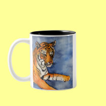 Tiger Mug by donnabellas Tiger Mug