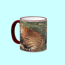 Tiger Mug by deesbasenjis Tiger Mug