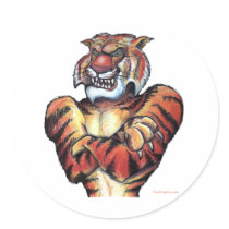 Tiger Muscle stickers