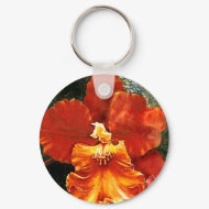 Tiger Orchid Keychain keychain