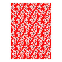 Tiger orchids pattern custom invite