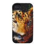 Tiger out of the black Case-Mate iPhone 4 covers