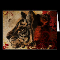 tiger paint cards