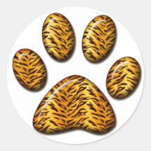Tiger Paw #1 Stickers