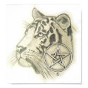 Tiger Pentacle posters