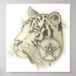 Tiger Pentacle posters
