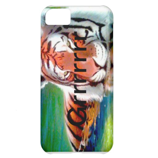 Tiger Phone Case - Custom Original Airbrush Art | Zazzle