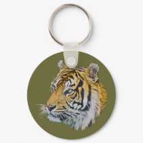 Tiger Picture keychains