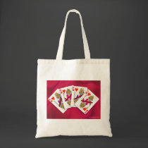 Tiger Playing Cards on Satin bags