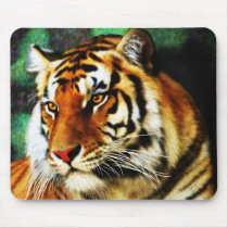 Tiger portrait mousepads