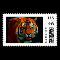 Tiger postage