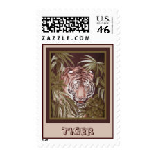 Tiger stamp