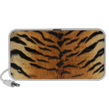 Tiger Print Doodle Custom Speaker