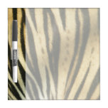 Tiger Print Dry Erase Board