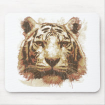 Tiger Print Light mousepads