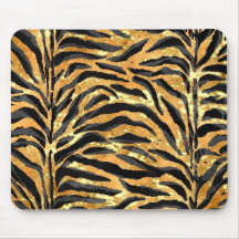 TIGER PRINT MOUSE PADS