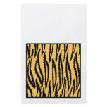Tiger Print. Orange and Black Pattern. Full Color Flyer