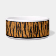 Tiger Print petbowl