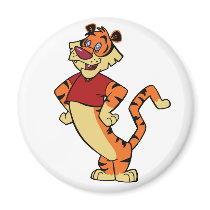 Tiger - Red Mascot Magnet