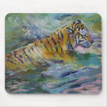 Tiger Reflections Mouse Pad