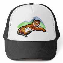 Tiger Relaxing