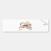 Tiger Run Bumper Stickers