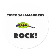 Tiger Salamanders Rock stickers