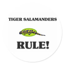 TIGER SALAMANDERS Rule! stickers