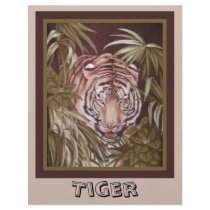 Tiger Scrapbook Paper letterhead