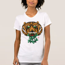 Tiger screaming Dragonflies t-shirts