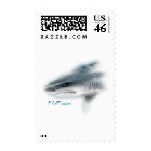 Tiger Shark Head Postage