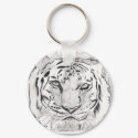 Tiger Sketch Keychain by LonnieDixon Tiger Sketch Keychain