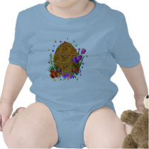 Tiger Skin Easter Egg t-shirts