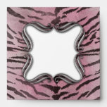 Tiger Skin in Pink Rose envelopes