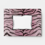 Tiger Skin in Pink Rose envelopes