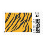 Tiger Skin Pattern Postage Stamp