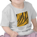 Tiger Skin Pattern t-shirts