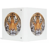 "Tiger Spot" on White, Watercolor Art binders