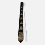 Tiger Stacked Tie